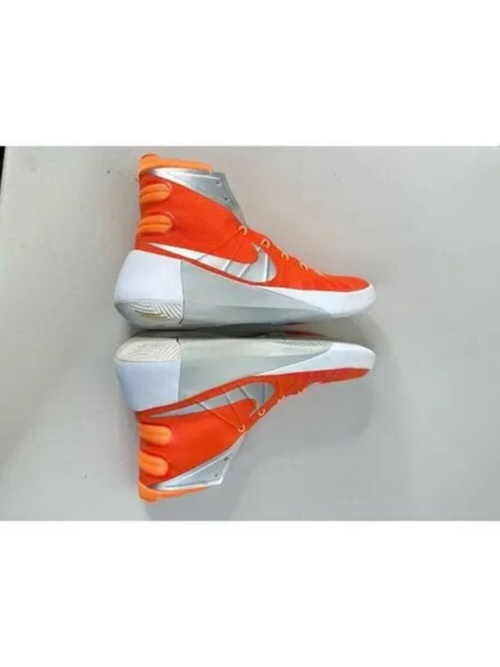Nike Hyperdunk 2015 Men's High Top Basketball Shoes Orange Size 7.5 - Picture 9 of 13